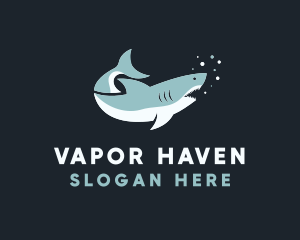 Great Ocean Shark logo design