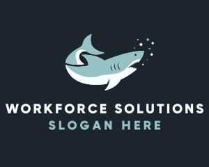 Great Ocean Shark logo design