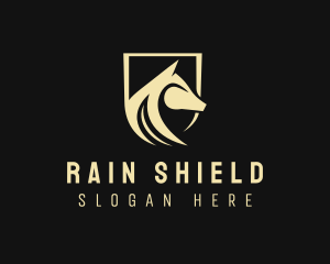 Horse Shield Equine logo design