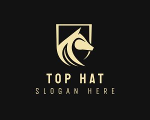 Horse Shield Equine logo design