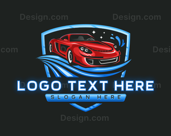 Car Wash Automotive Logo