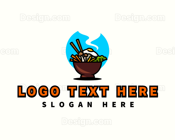 Korean Cuisine Restaurant Logo