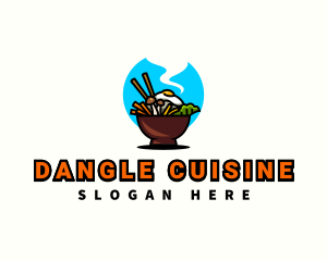 Korean Cuisine Restaurant logo design