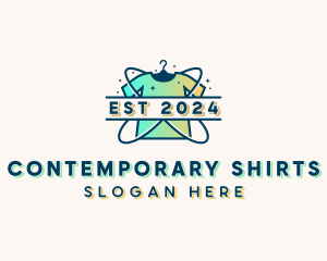 T-shirt Cleaning Laundry logo design