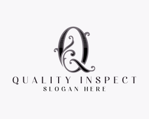 Antique Fashion Jewelry Letter Q logo design