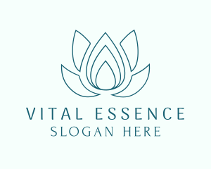 Lotus Essence Droplet logo