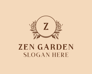 Flower Nature Garden logo design