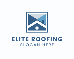 House Roof  Building logo design
