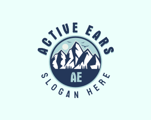 Adventure Mountain Trek logo design