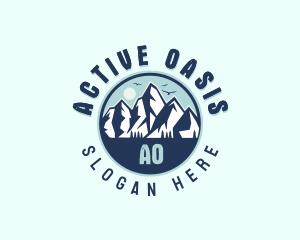 Adventure Mountain Trek logo design