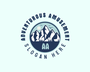 Adventure Mountain Trek logo design