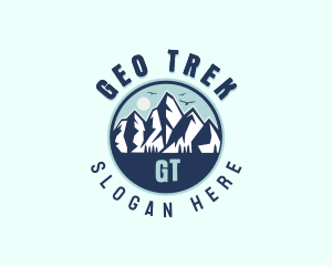 Adventure Mountain Trek logo design