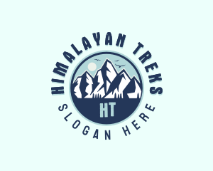 Adventure Mountain Trek logo design