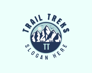 Adventure Mountain Trek logo design