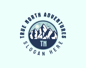 Adventure Mountain Trek logo design