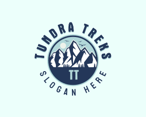 Adventure Mountain Trek logo design