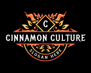 Cultural Fire Decorative logo