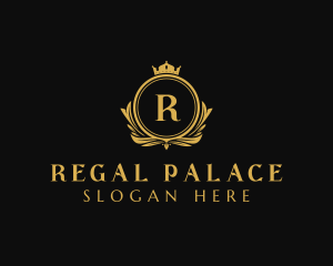 Regal Monarchy Crown logo design