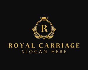 Regal Monarchy Crown logo design