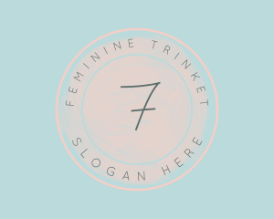 Elegant Feminine Boutique logo design