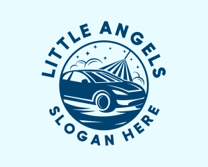 Auto Car Wash Garage logo design