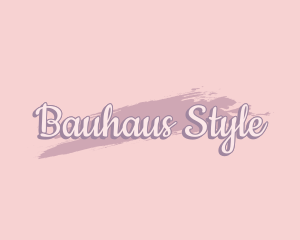 Feminine Style Watercolor logo design