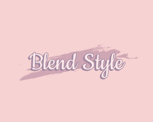 Feminine Style Watercolor logo design