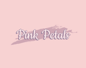 Feminine Style Watercolor logo design