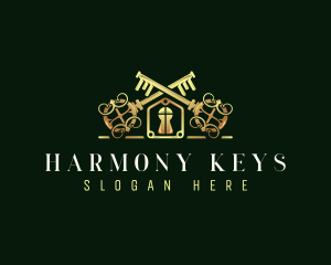 Luxury Realty Key logo design