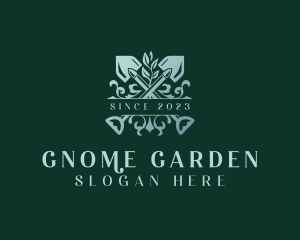 Gardening Shovel Landscaping logo design