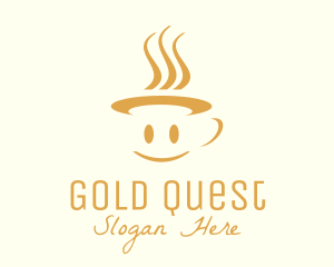 Gold Cup Smiley logo design