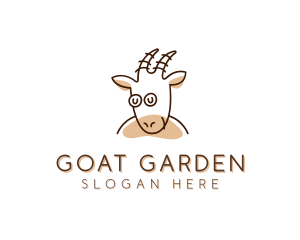 Smiling Farm Goat logo