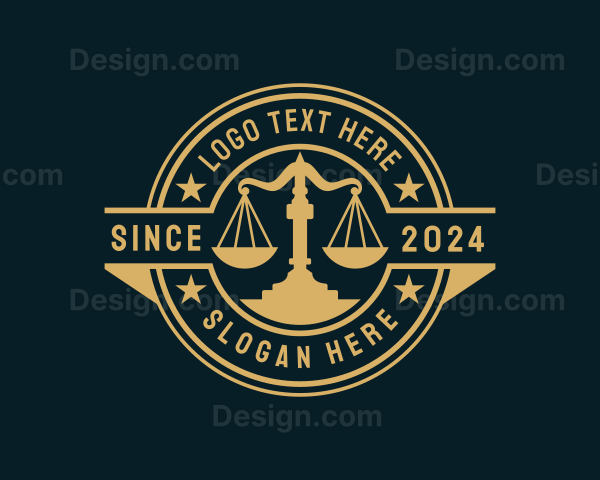 Jurist Legal Courthouse Logo