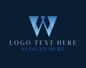 Upscale Boutique Letter W logo