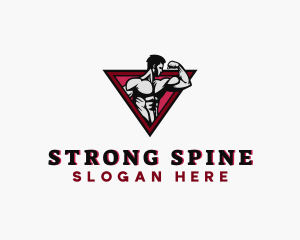 Strong Muscle Trainer logo design