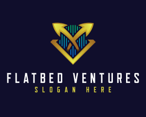 Trader Growth Investor logo design