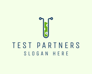 Test Tube Lab Experiment logo