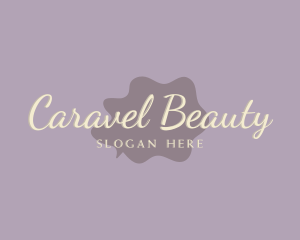 Purple Makeup Cosmetic logo design