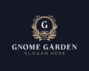 Flower Garden Wedding logo design