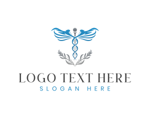 Medical - Nursing Medical Caduseus logo design