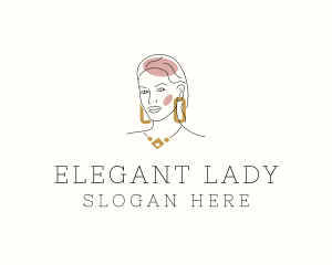 Lady Accessory Style logo design