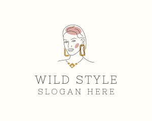 Lady Accessory Style logo design