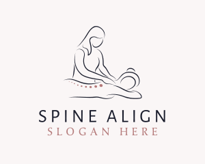 Spine Body Chiropractor logo design