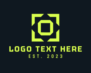 Geometric Letter O  logo