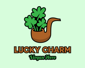 Lucky Clover Pipe  logo