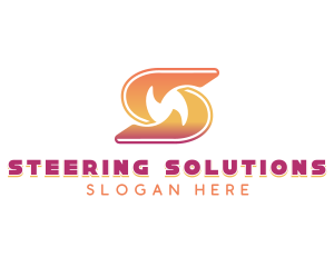 Company Business Letter S logo design