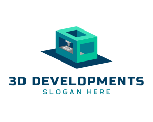 3d Machine Printer logo