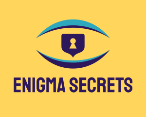 Vision Security Lock logo design