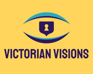 Vision Security Lock logo design