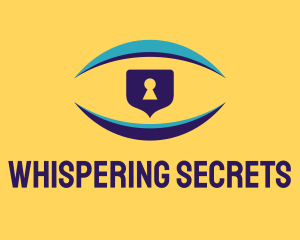 Vision Security Lock logo design